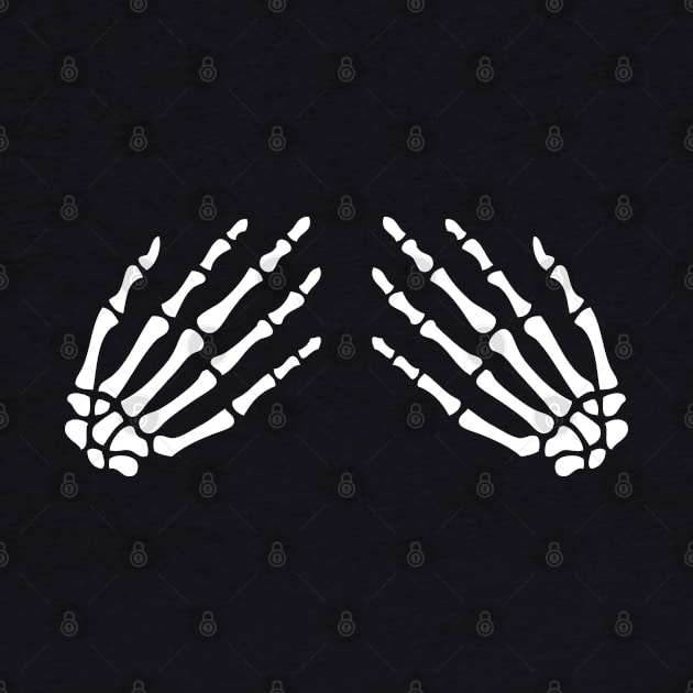 Boobs hands skeleton by LaundryFactory